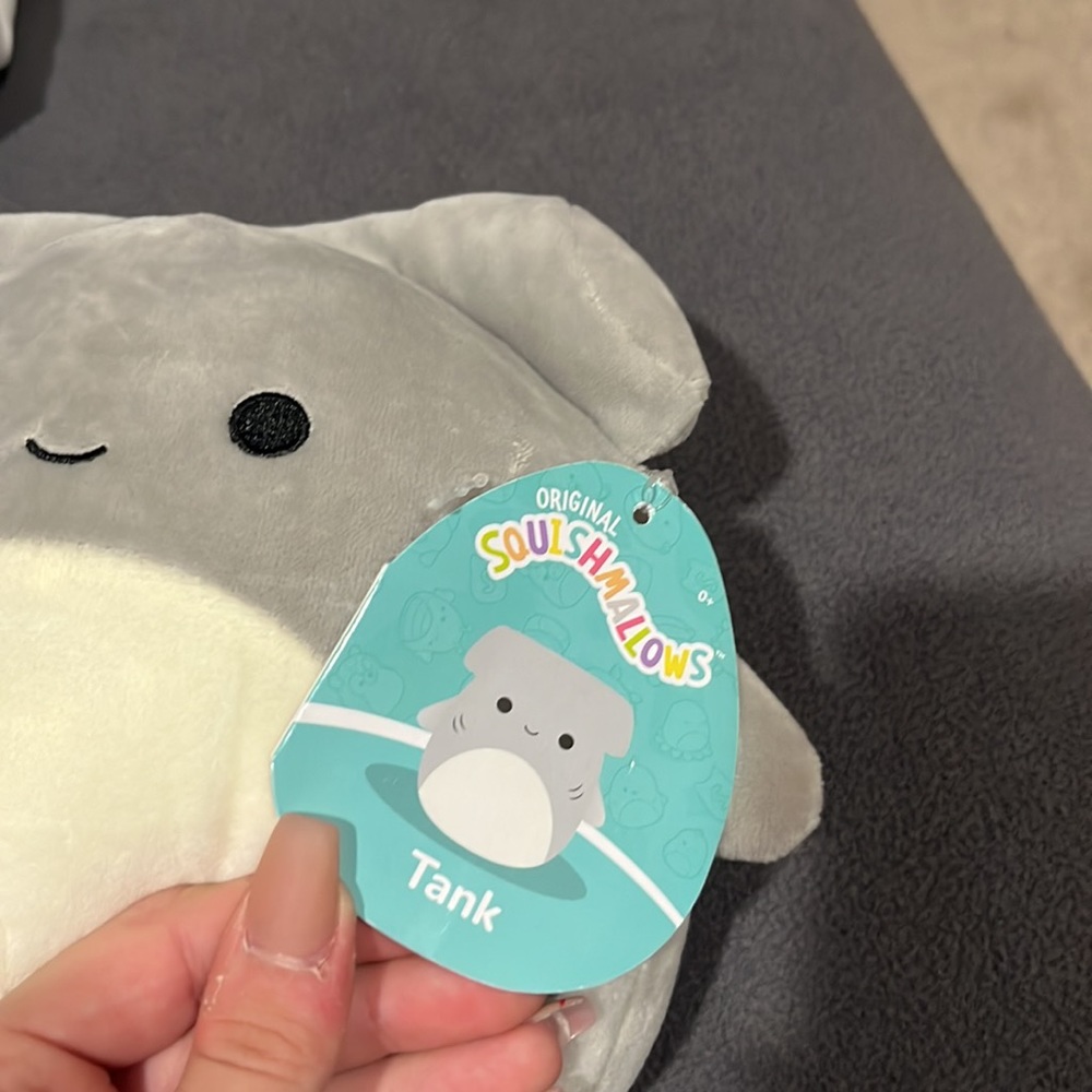 Tank the Shark Squishmallow - Picture 2 of 3